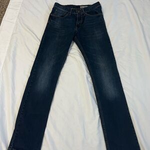 Wrangler Men's Dark Blue Slim Jeans Size 29/32